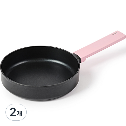 글라스락 인덕션 셰프토프 IH 스타팅 프라이팬, 24cm, 2개