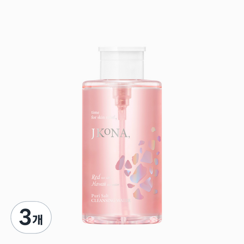 제이코나 퓨리 솔트 클렌징 워터, 3개, 500ml