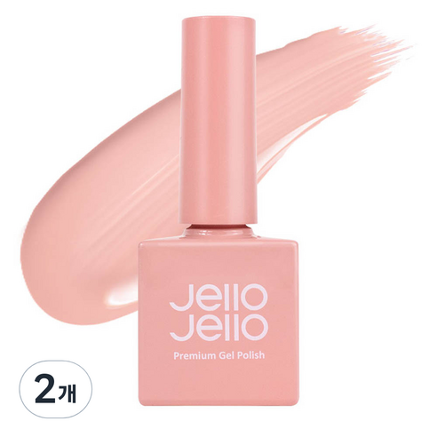 젤로젤로 프리미엄 젤 폴리쉬 10ml, JJ-04 피치벨리니, 2개