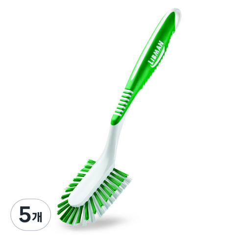 Libman 다용도 청소 브러쉬, 그린, 5개