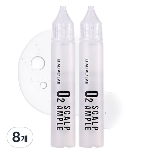 얼라이브랩 오투 스칼프 앰플, 8개, 25ml