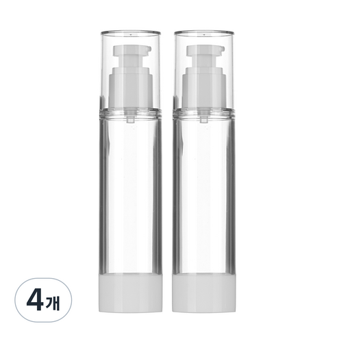 허브스프레이 진공 에센스 용기 100ml, 4개