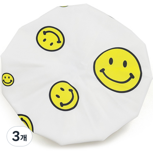 브렌스 프리미엄 냉온 얼음찜질주머니 SMILE, 3개