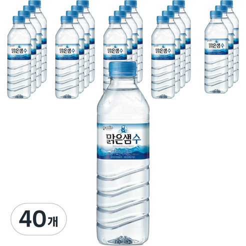 팔도 지리산 맑은샘320, 500ml, 40개