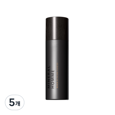 더샘 미네랄 옴므 블랙 올인원 플루이드 이엑스, 100ml, 5개