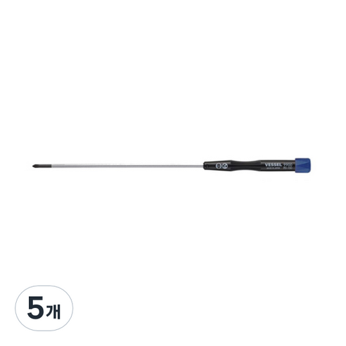 베셀 9900 정밀 드라이버 십자 150, 5개