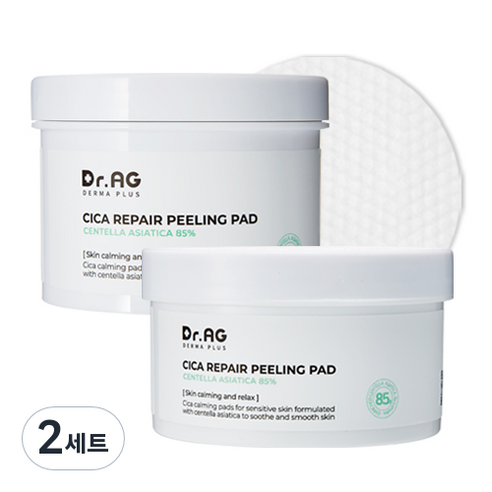 닥터에이지 시카 진정패드 60p + 40p, 2세트