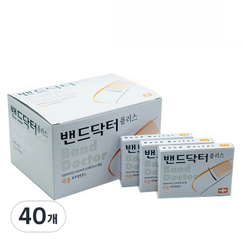 밴드닥터 플러스 덕용 22p, 40개