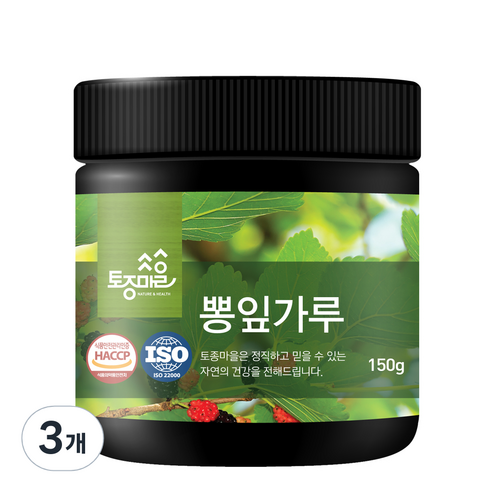 토종마을 뽕잎가루, 150g, 3개