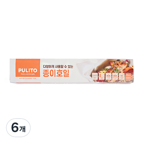 뿌리또 종이호일, 30m, 1개입, 6개