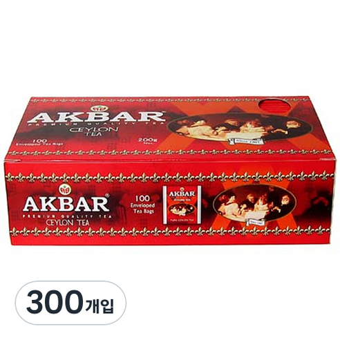 아크바 실론티 홍차, 2g, 300개입