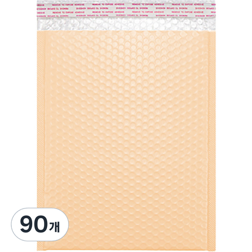 마켓감성 컬러 안전 봉투 베이지, 90개