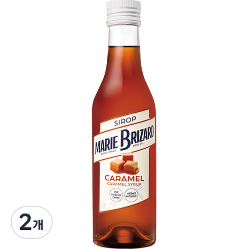 마리브리자드 카라멜 시럽, 250ml, 2개