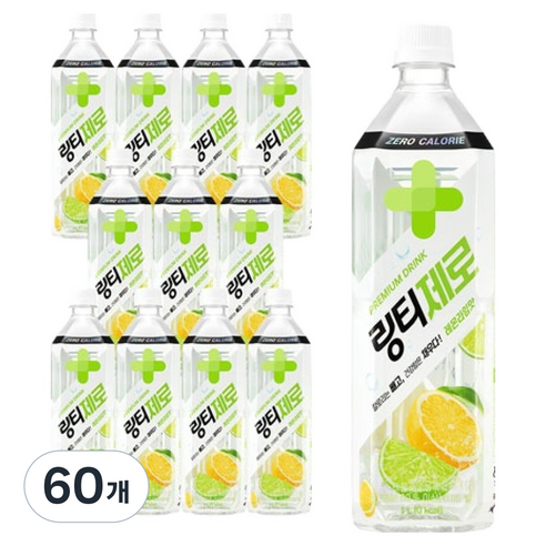 링티 링티제로 레몬라임맛, 1L, 60개