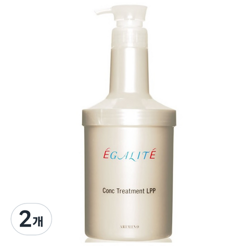 일진코스메틱 에가리떼 콩크 헤어트리트먼트 LPP, 1000ml, 2개