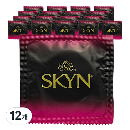 SKYN 칵테일클럽 일반형 콘돔, 12개, 3개입