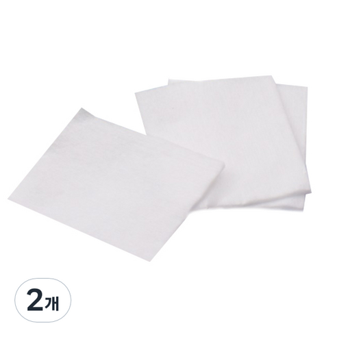 루핀 워터젯 대용량 순면 소프트 화장솜 4 x 6 cm, 1000매입, 2개