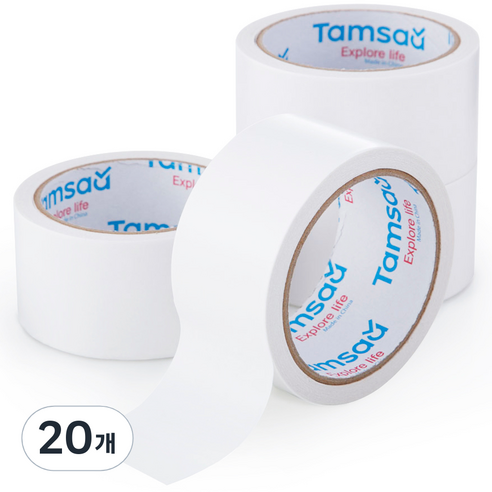 코멧 고점도 반투명 양면테이프 12m x 50mm, 20개