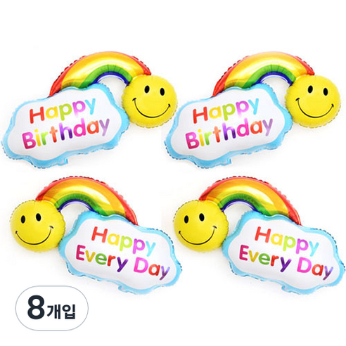 TOCTOC 캐릭터 풍선 ver8, CA13, 8개입