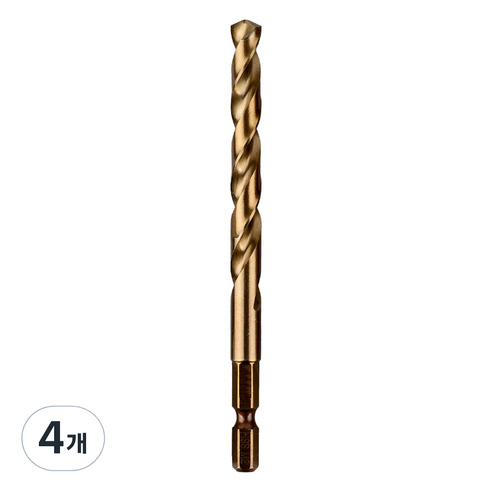 WORX 하이스드릴 육각 M 9.0 WHH90, 4개