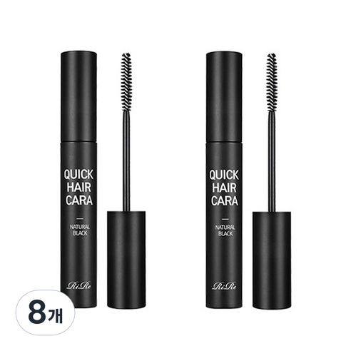 리르 퀵 헤어 카라 10g, 내추럴블랙, 8개