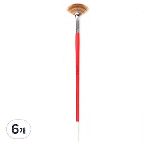 화홍 팬붓 220, F 3호, 6개