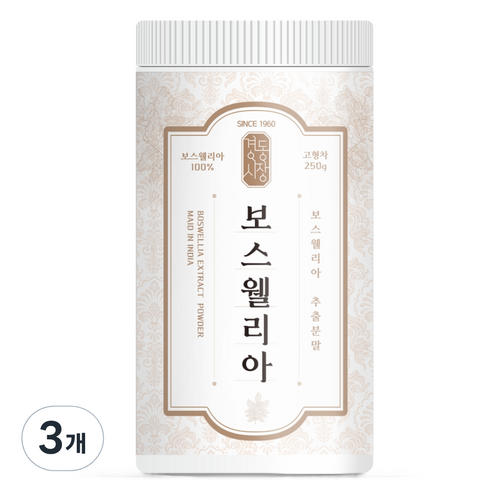 경동시장 보스웰리아 추출분말, 3개, 250g