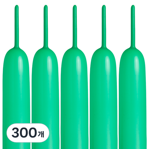 셈퍼텍스 요술풍선 260s, 그린, 300개