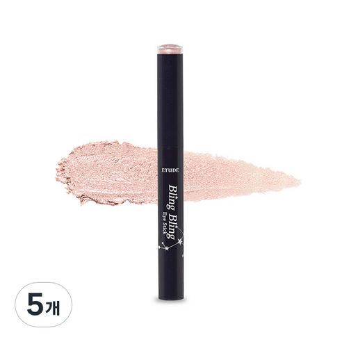 에뛰드하우스 블링블링 아이스틱, 15호 살구빛 백조별, 5개