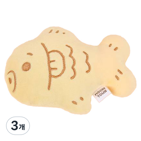 모찌타운 붕어빵 핫팩인형 10cm, 슈붕이, 3개