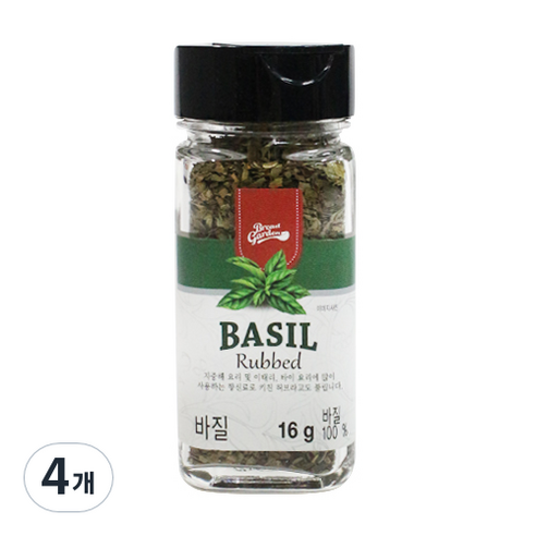 브레드가든 바질, 16g, 4개