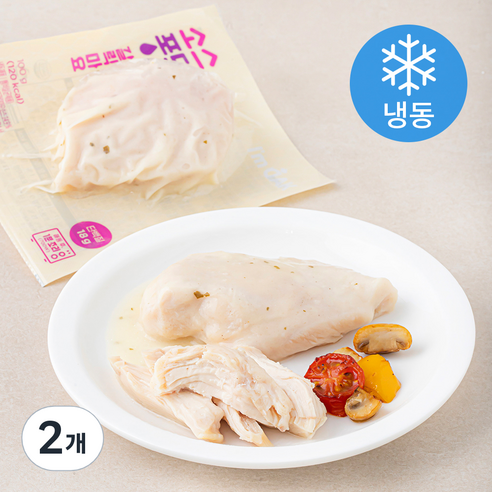아임닭 소스퐁닭 갈릭마요 (냉동), 100g, 2개