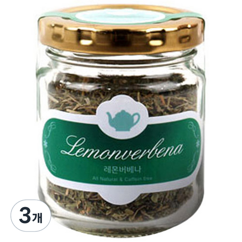아름드레 유리병 레몬버베나, 20g, 1개입, 3개