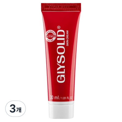 그리소리드 튜브형 스킨 크림, 30ml, 3개