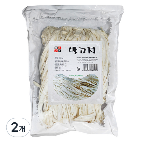 오케이 박고지, 2개, 1kg