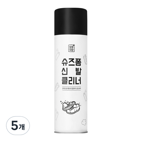 깔끔대장 슈즈폼 신발 클리너, 5개