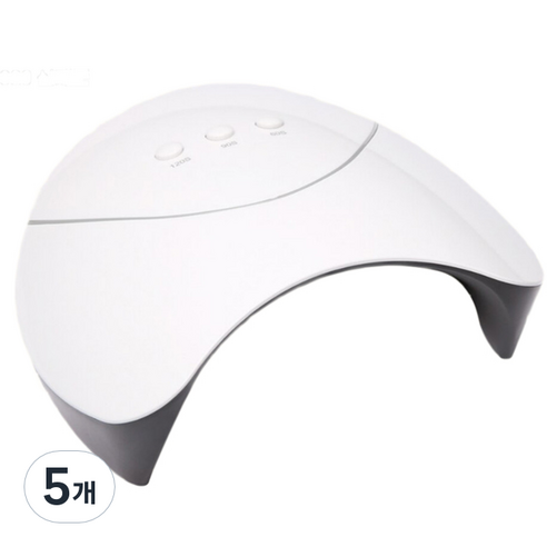 LED UV 젤네일 라인램프 Z3 36W, 5개, 화이트