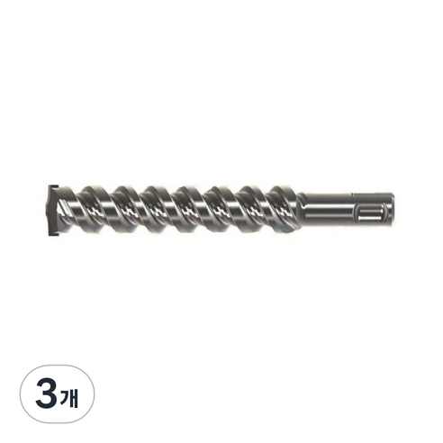 헬러 SDS 드릴비트 2날 직경 5.5mm x 전장 160mm, 3개