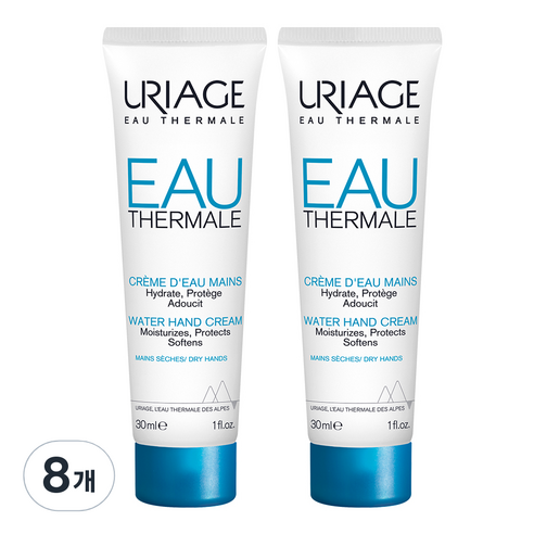 유리아쥬 워터 핸드크림, 30ml, 8개