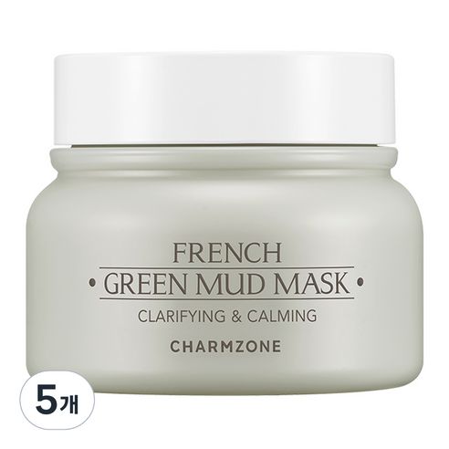 참존 프렌치 그린 머드 마스크 50ml, 5개, 1개입