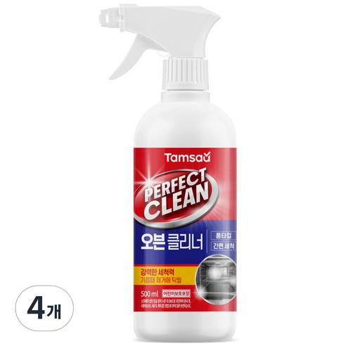 탐사 오븐클리너, 500ml, 4개