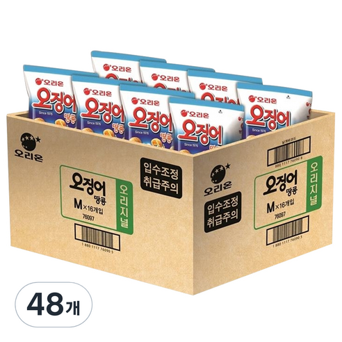 오리온 오징어 땅콩, 98g, 48개