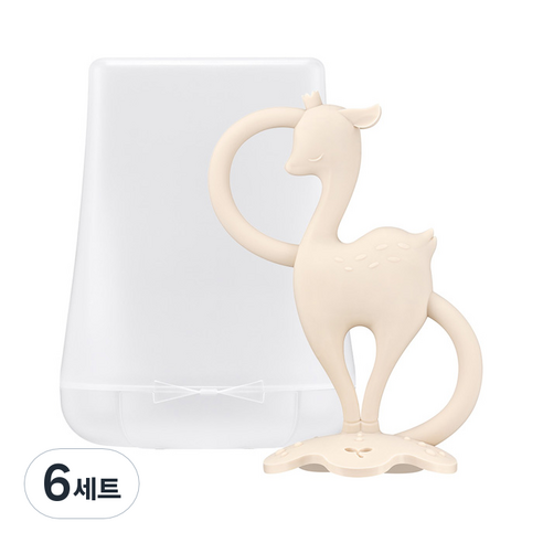 마더케이 치발기 세트, 아이보리, 6세트