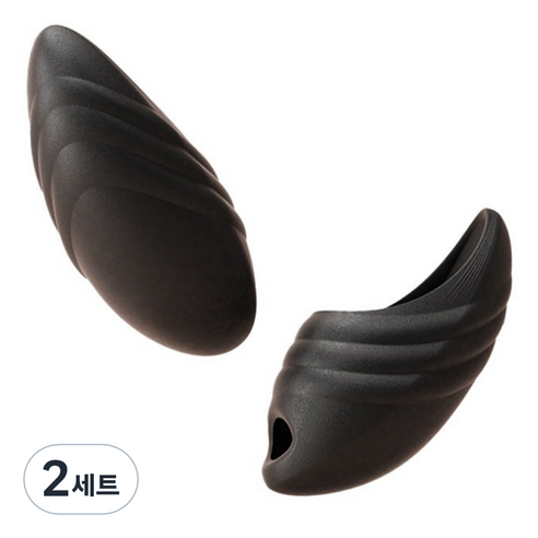 제이케이 바른자세 자세교정 발바닥 지압 균형 스트레처 양쪽착용 세트 블랙 콘치 M, 2세트