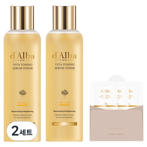 달바 비타 토닝 세럼 토너, 180ml, 4개
