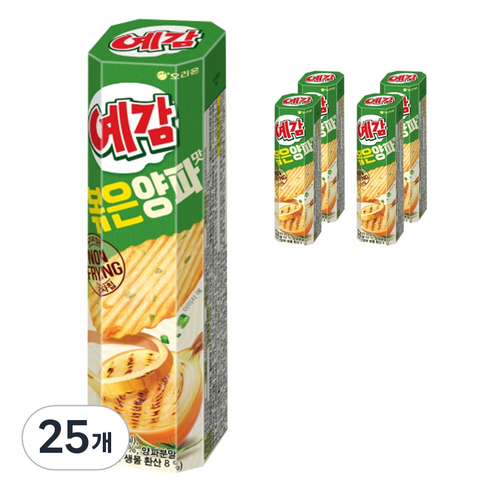 오리온 예감 볶음양파 2p, 64g, 25개