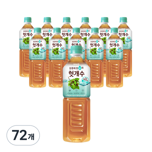 innoN 갈증에 한 수 위 헛개수, 1L, 72개