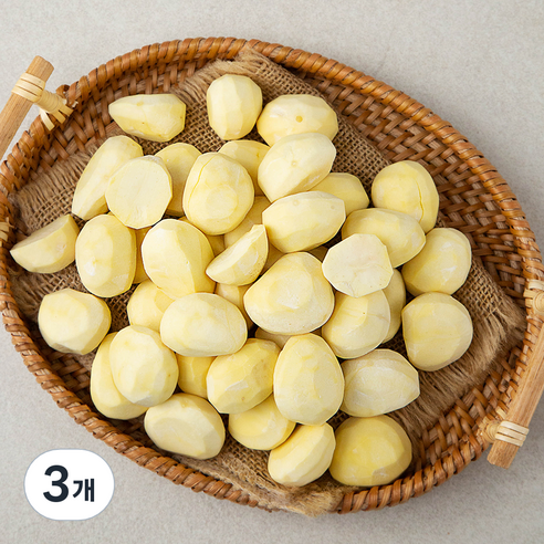 국내산 깐 밤, 450g, 3개