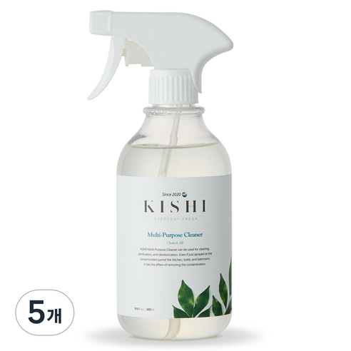 키쉬 프리미엄 다목적 크리너, 500ml, 5개