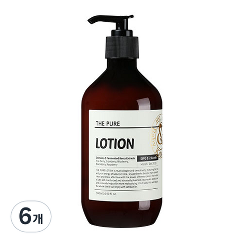 더퓨어 로션, 6개, 500ml